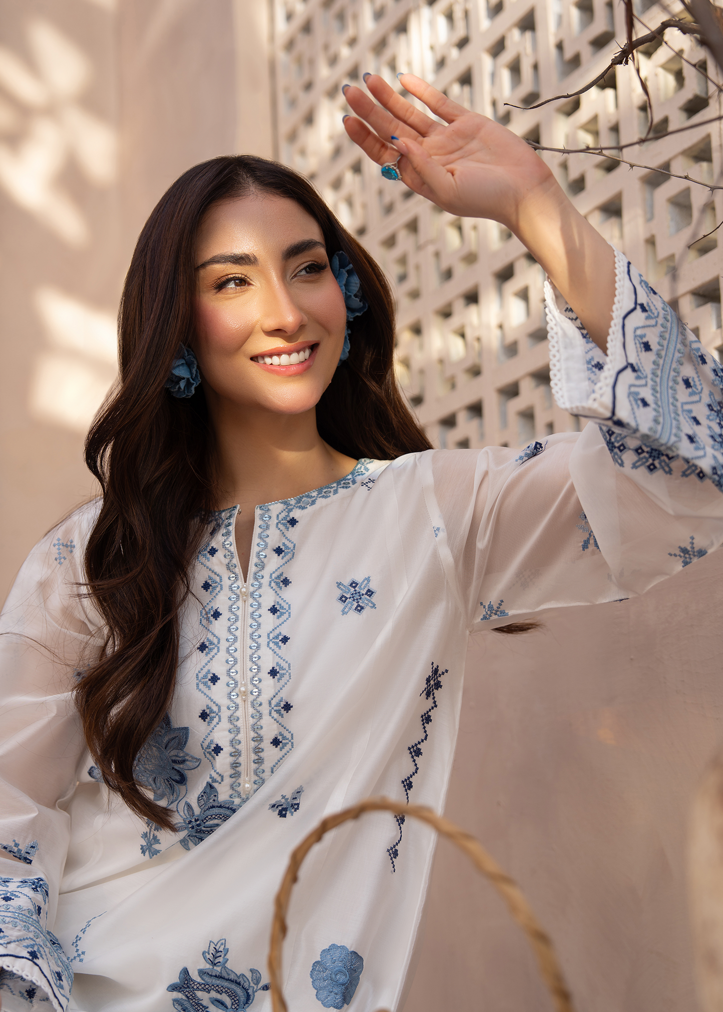 Seraphine White Festive Pret