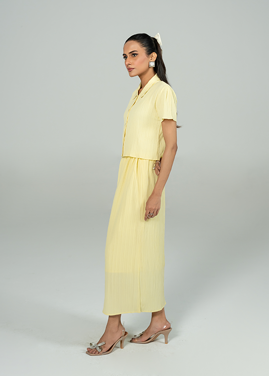 Lime yellow Co-ord Set