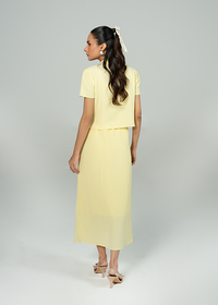 Lime yellow Co-ord Set
