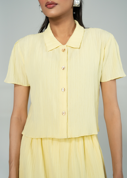 Lime yellow Co-ord Set