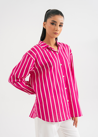 Pink Striped Shirt