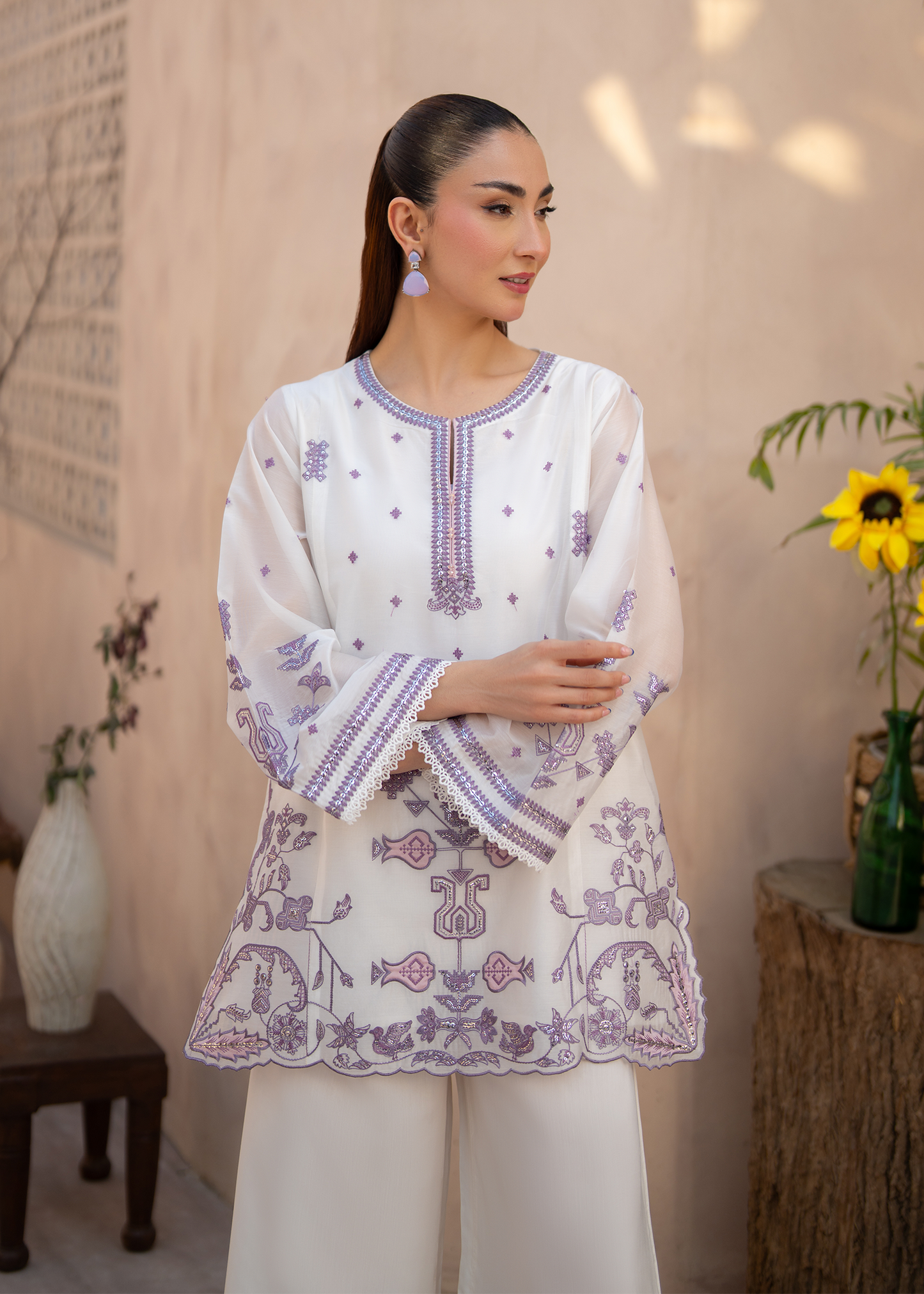 Ophelia White Festive Pret