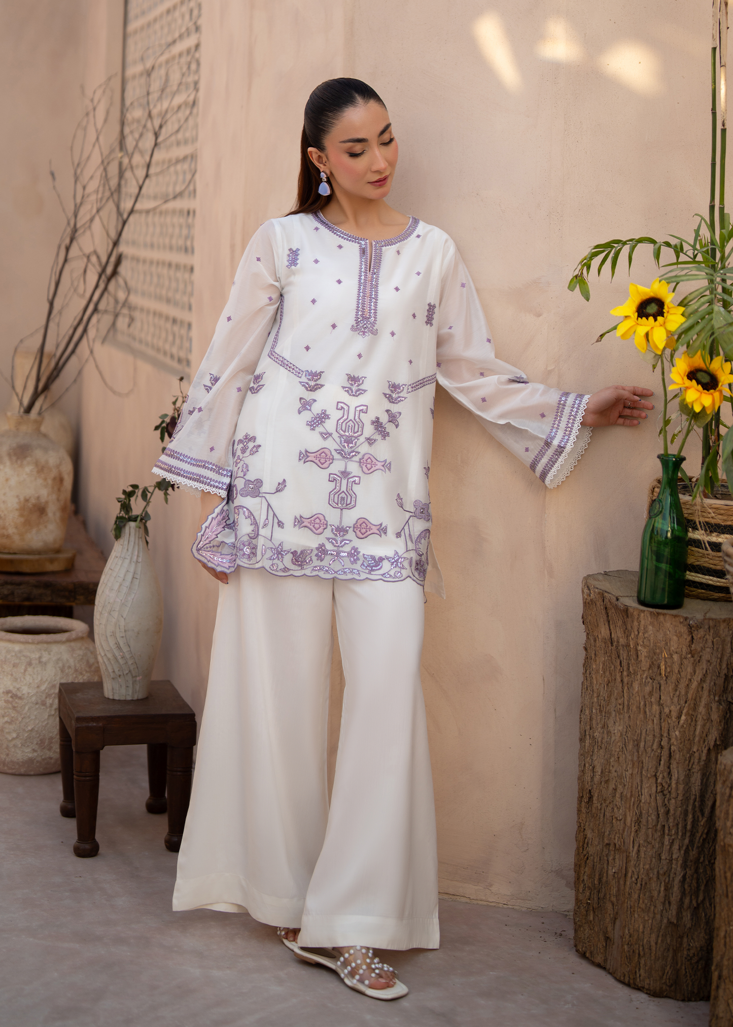 Ophelia White Festive Pret