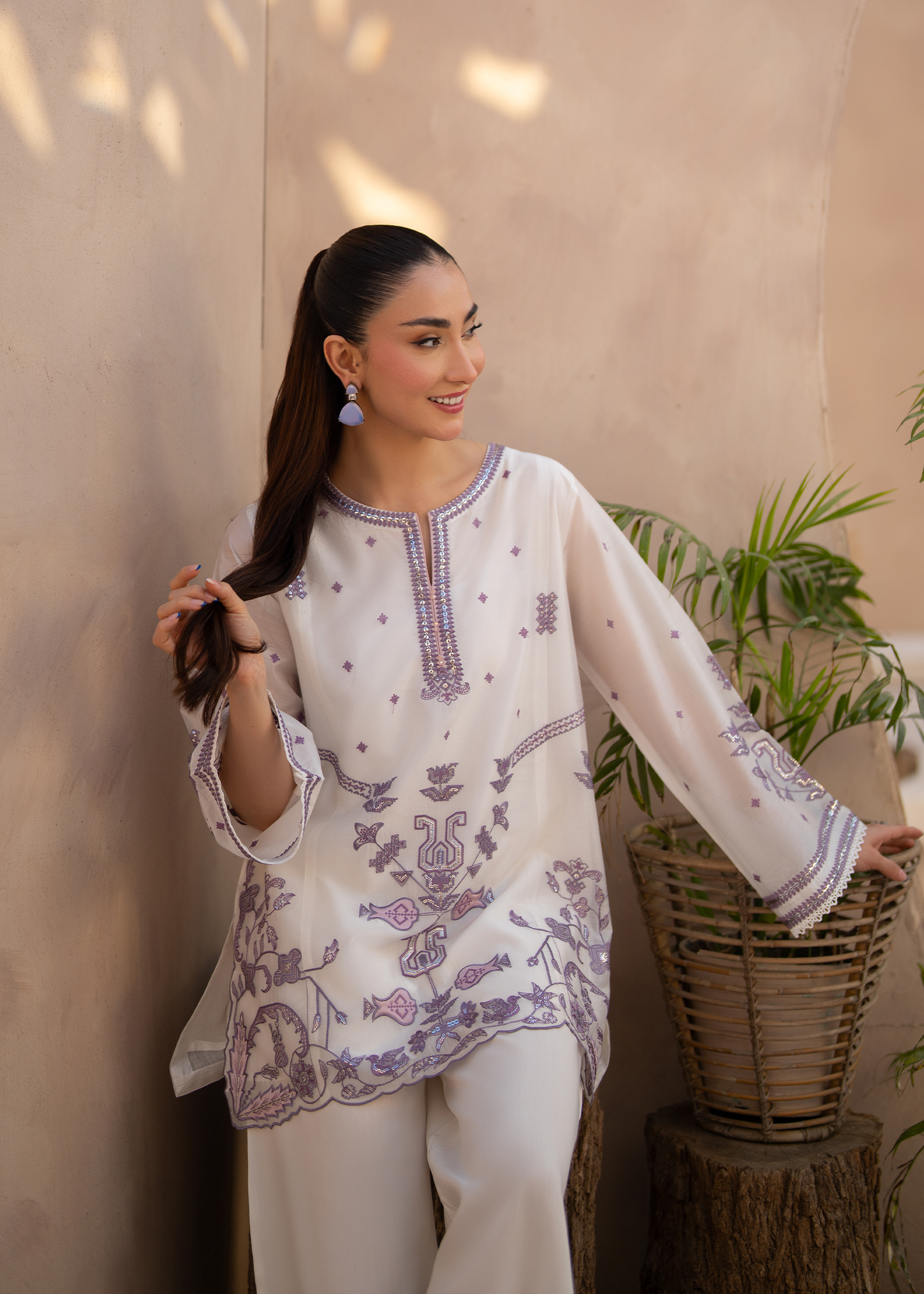 Ophelia White Festive Pret