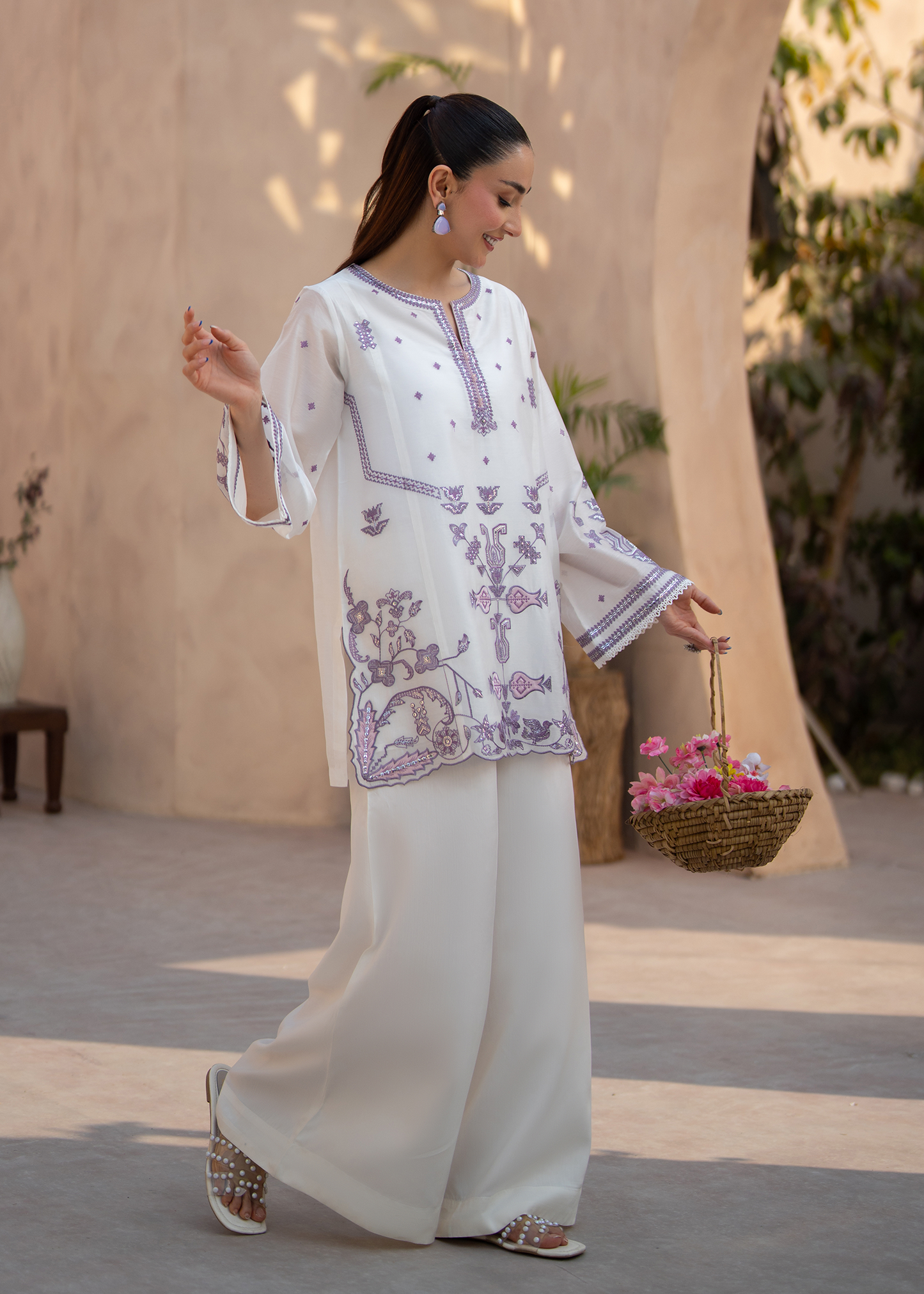 Ophelia White Festive Pret