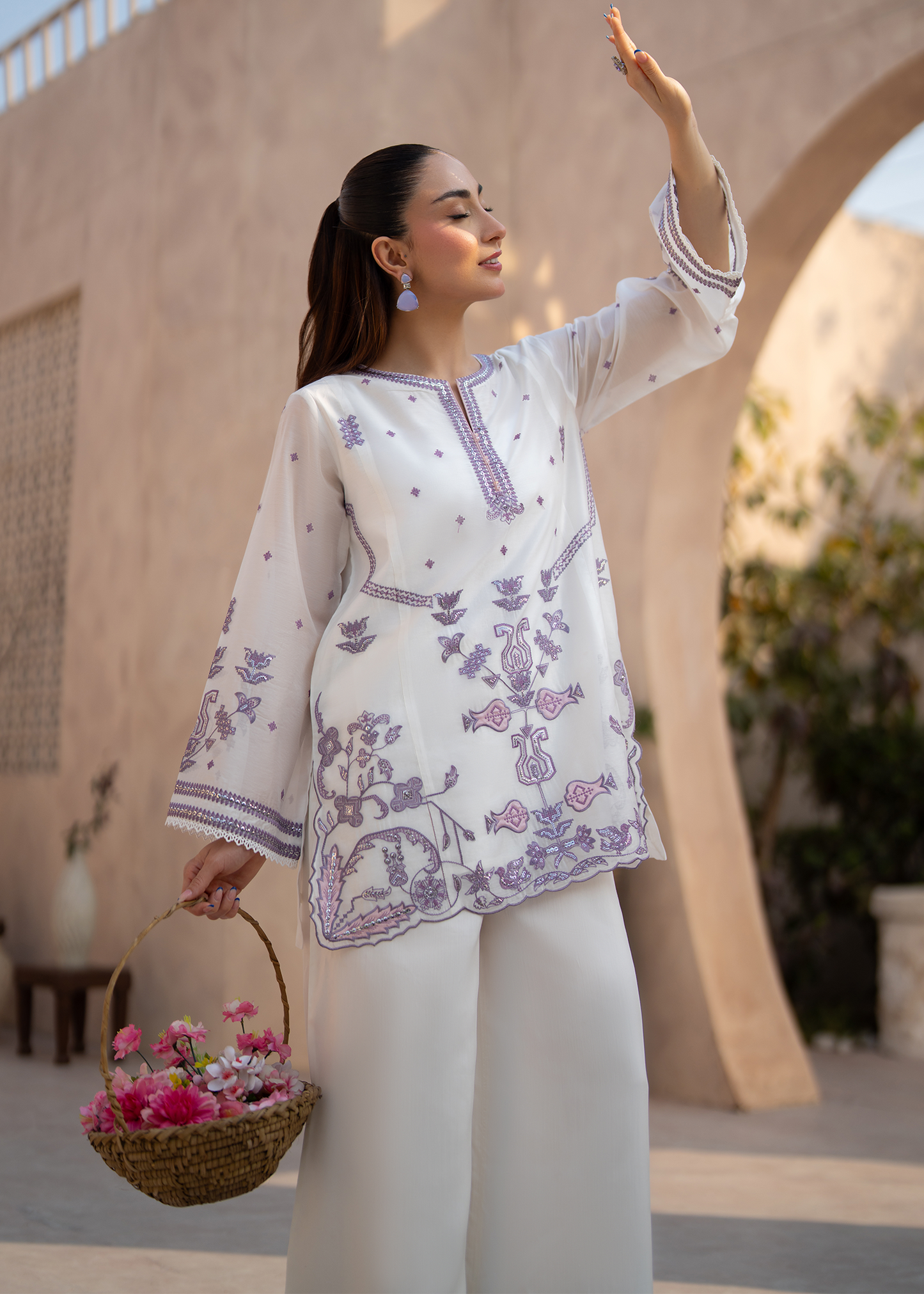 Ophelia White Festive Pret