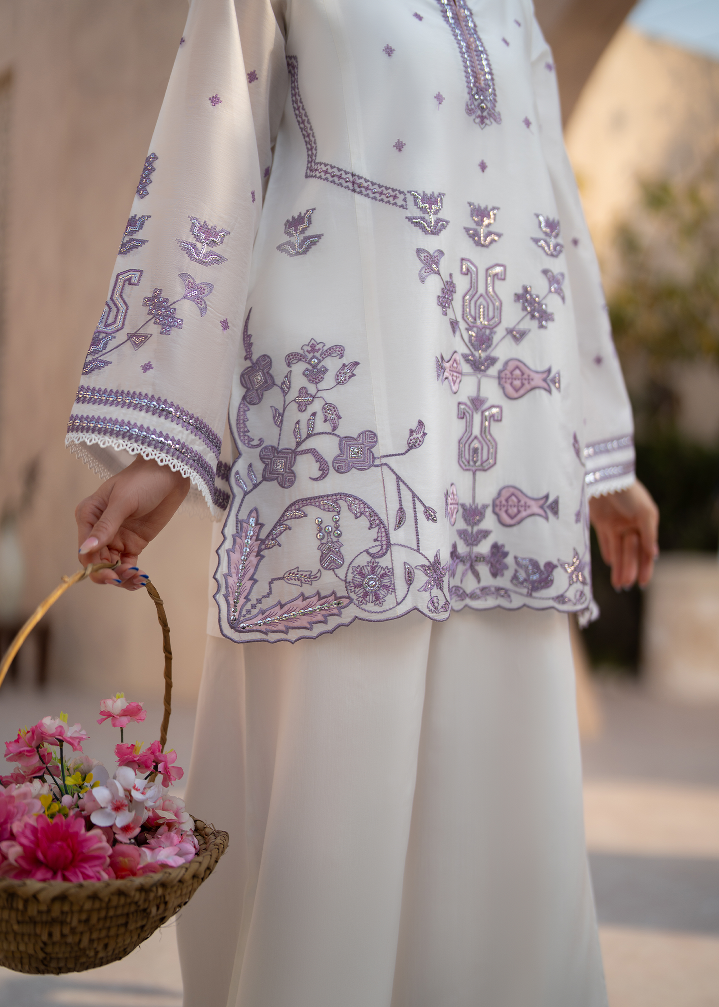 Ophelia White Festive Pret