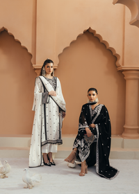 Black Khaadi Net Suit