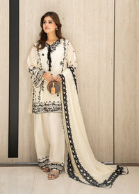 Off White Medium Silk Dupatta