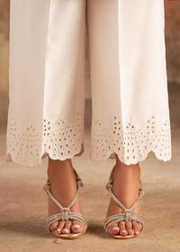 korean Raw Silk Trouser