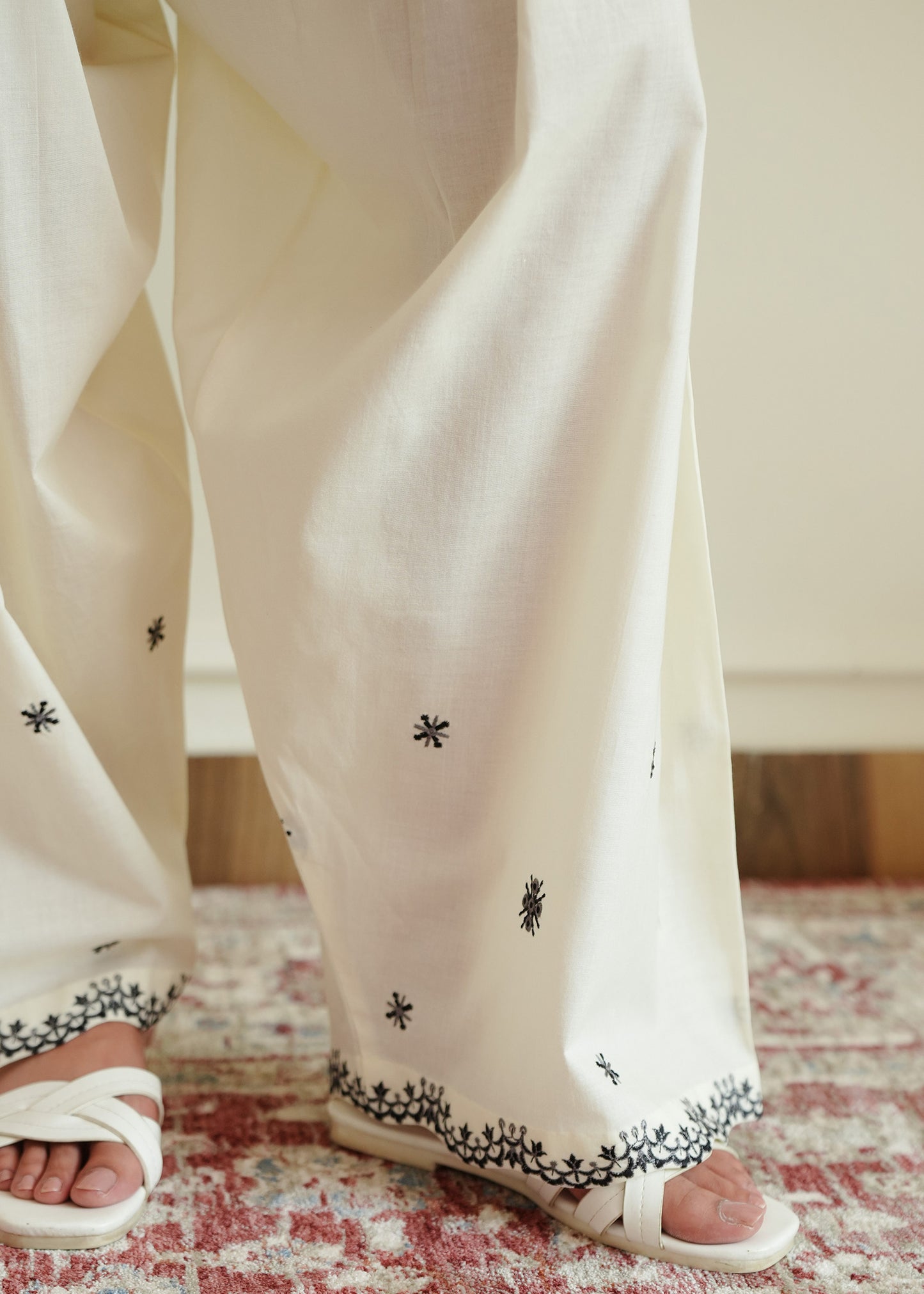 Starry Night Embroidered Lawn