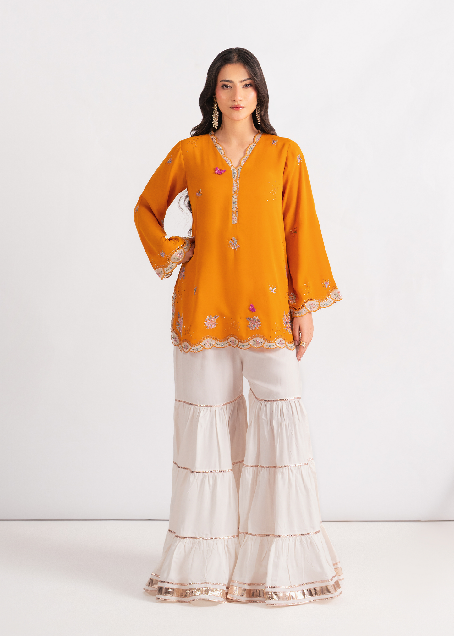 Esme Marigold Festive Shirt