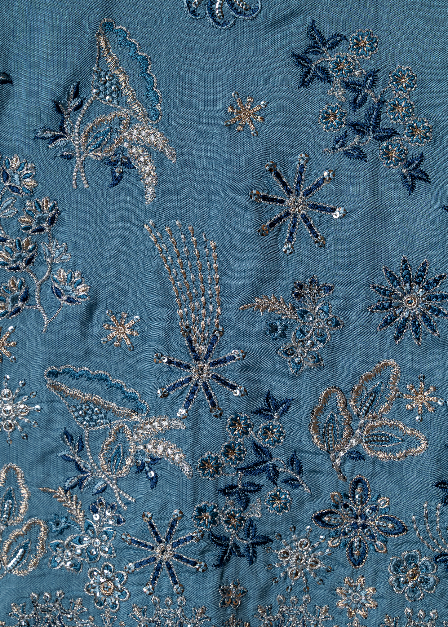 Lina Blue Festive Shirt