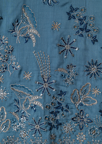 Lina Blue Festive Shirt