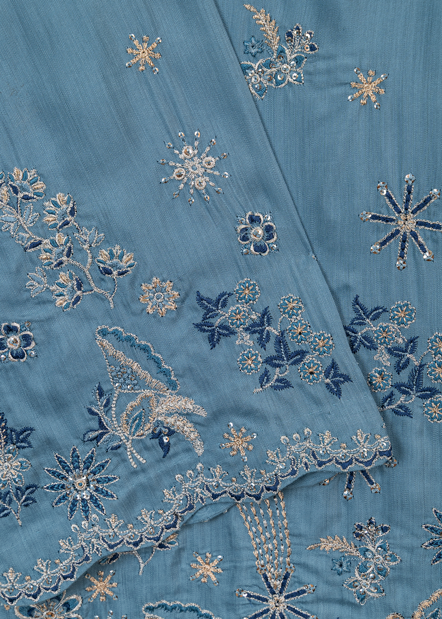 Lina Blue Festive Shirt