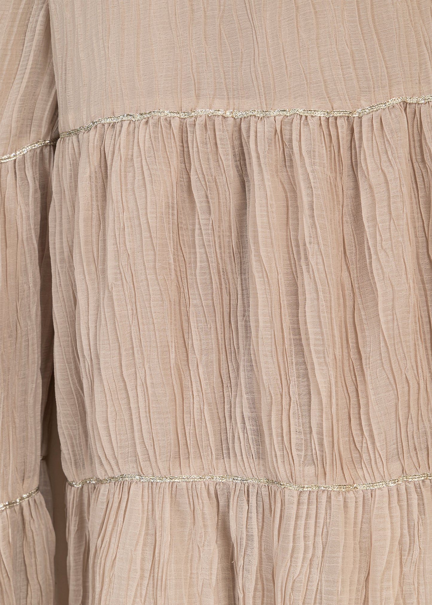 Beige Embroidered Sharara Suit (2 pc)