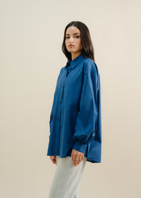 Navy Blue Button Up