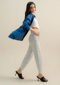 Navy Blue Button Up