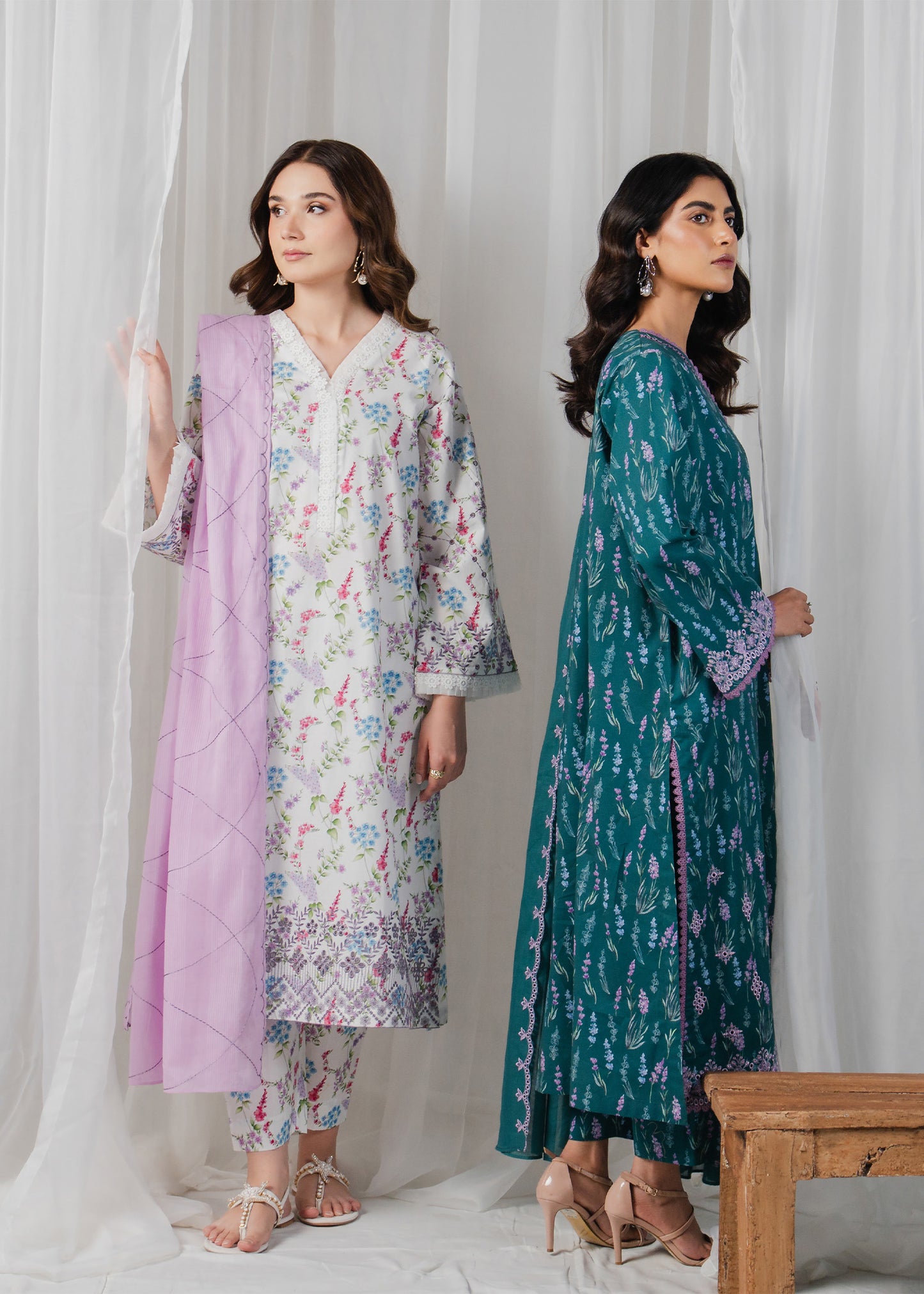 printed salwar kameez