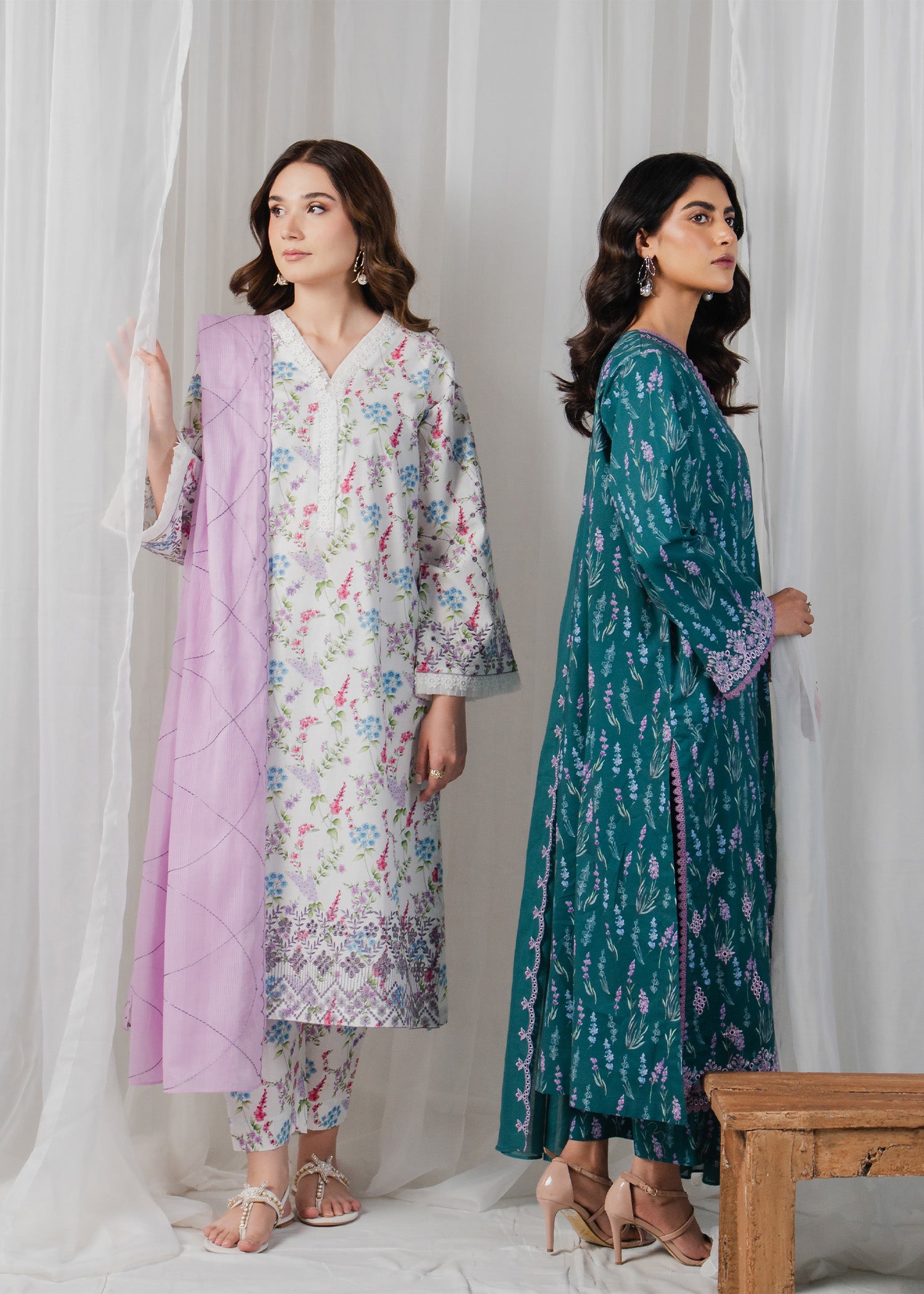 printed salwar kameez