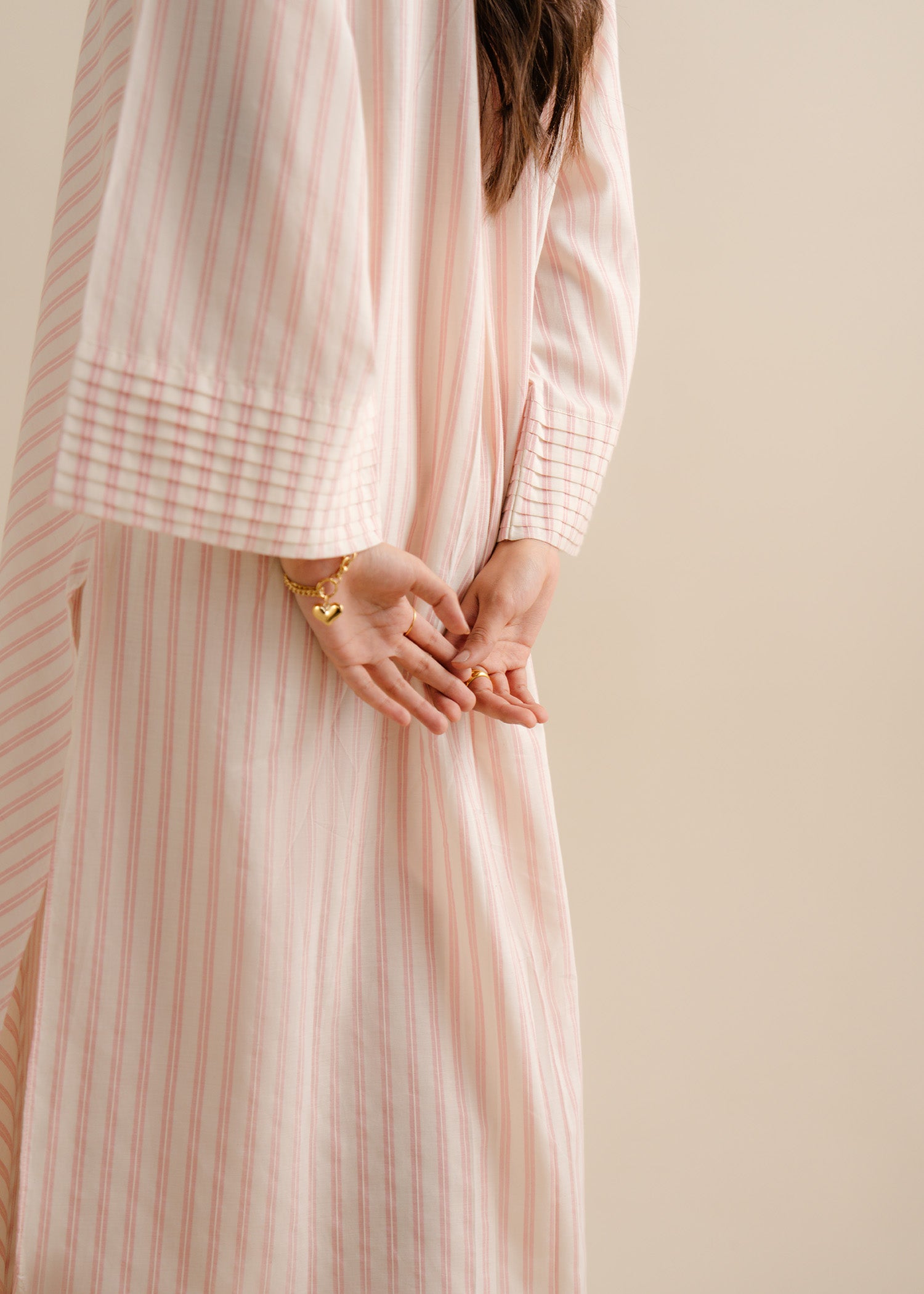 Pink Striped Suit