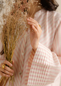 Pink Striped Suit