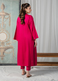 Bright Pink Embroidered Suit