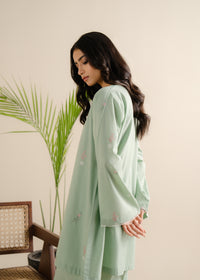 Pistacio Embroidered Suit