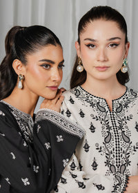 Black Embroidered Suit