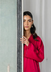 Bright Pink Embroidered Suit