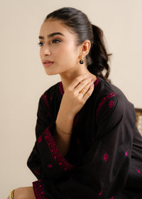 Black Embroidered Suit