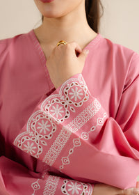 Blush Embroidered Suit