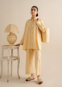 Yellow Striped Co-Ord