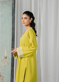 Embroidered Lime Green Suit