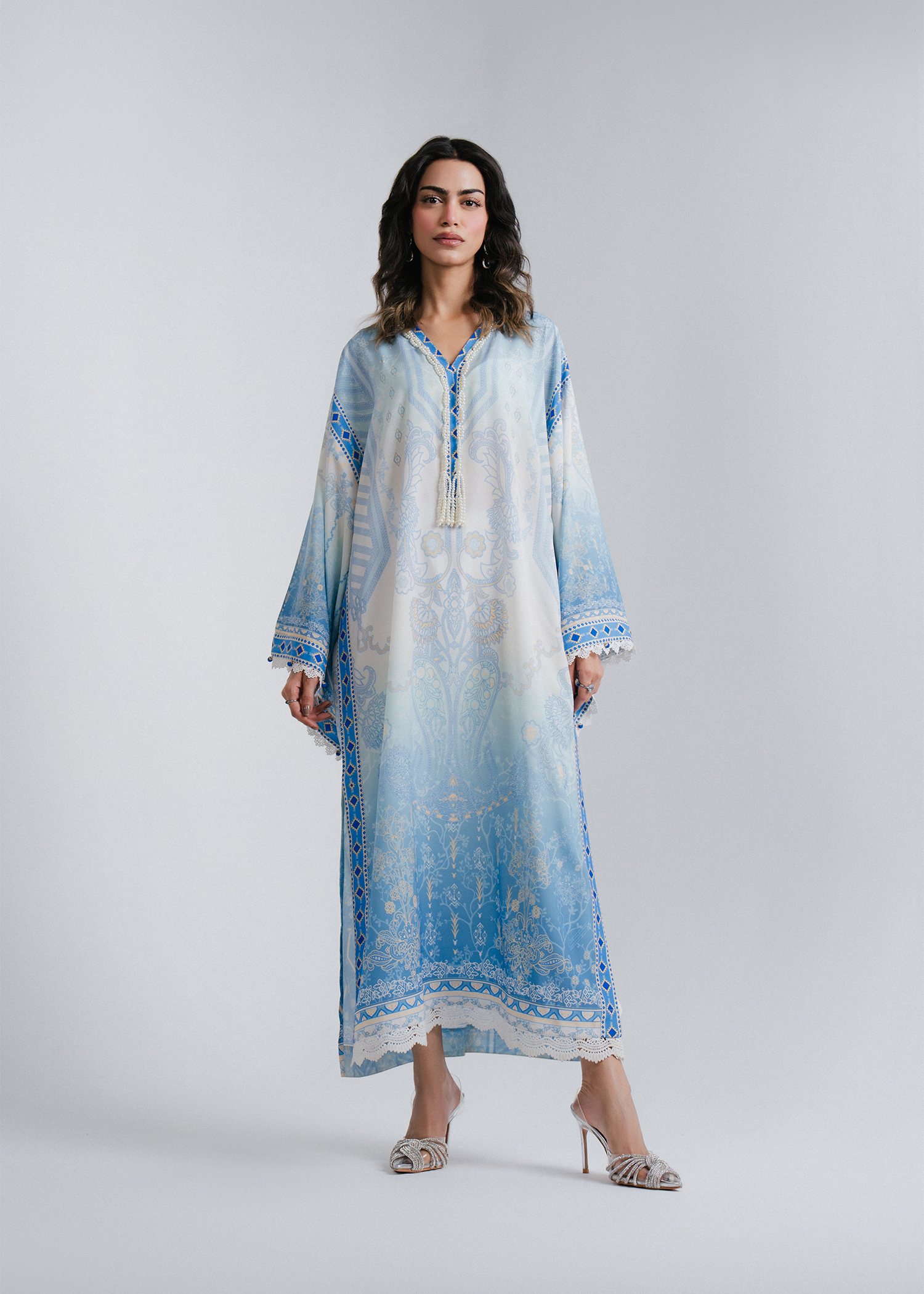 Sky Blue Kaftan