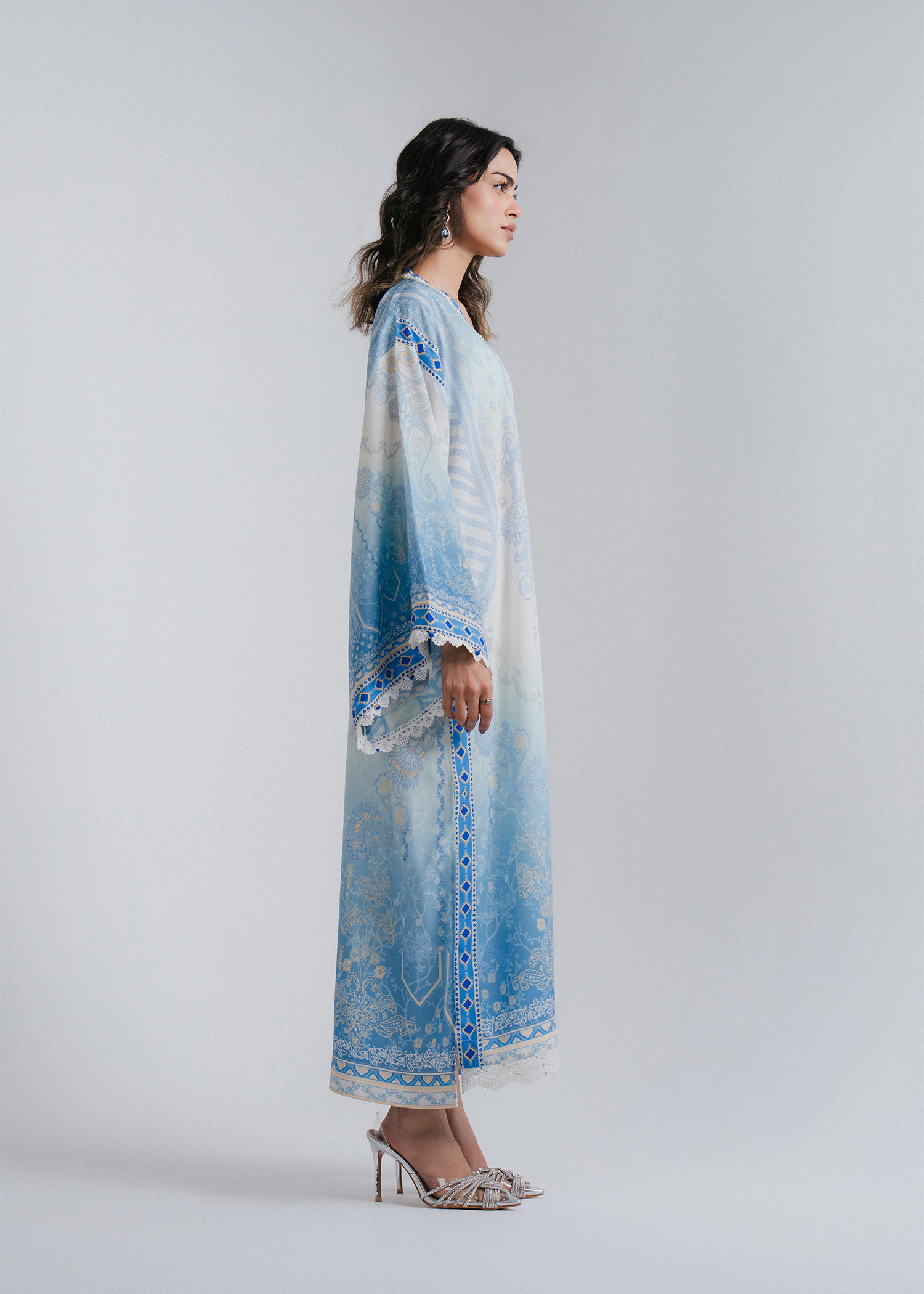 Sky Blue Kaftan