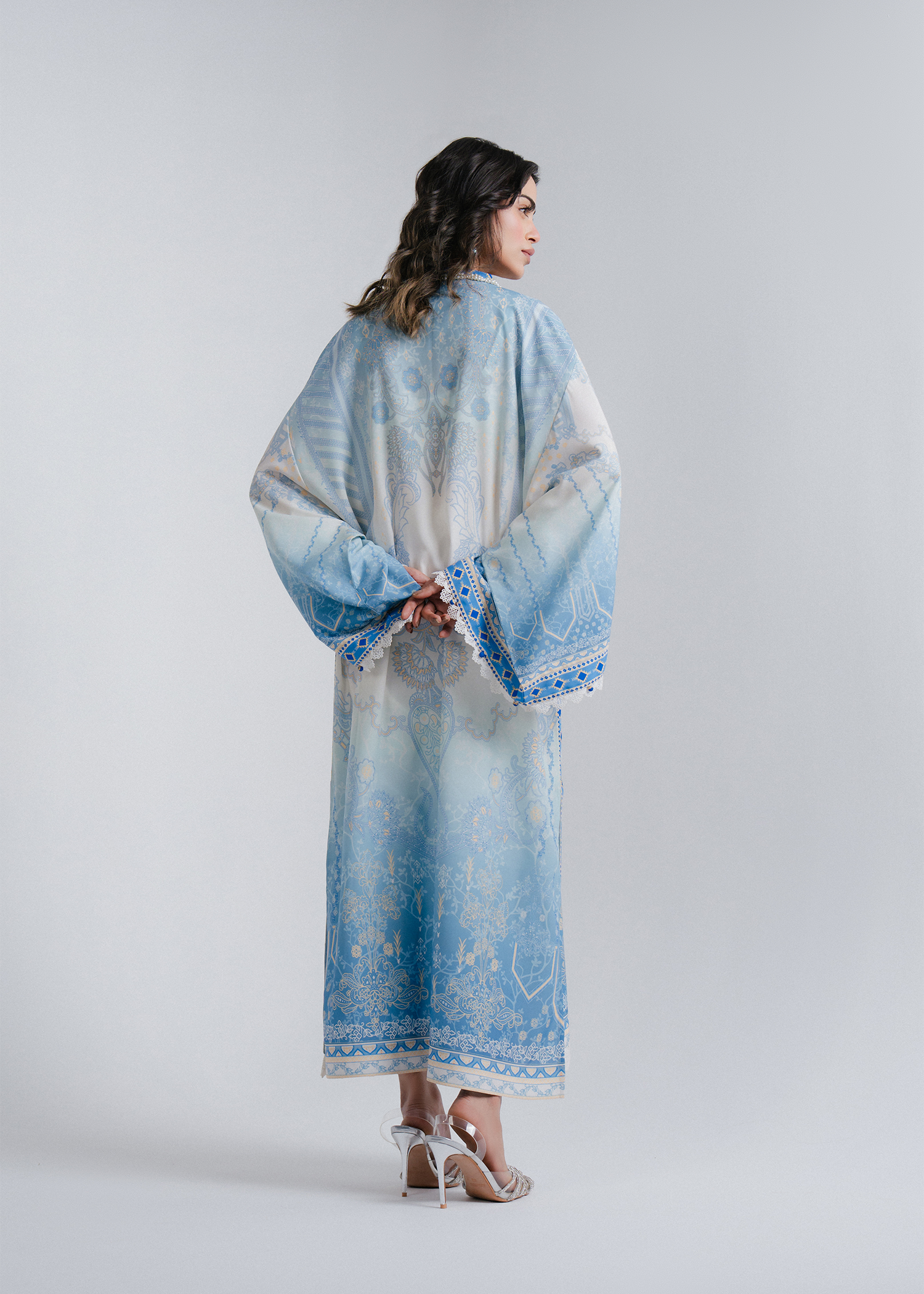 Sky Blue Kaftan