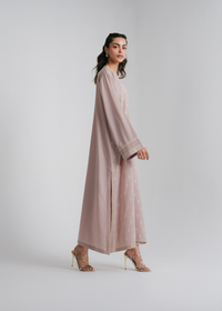 Misty Rose Embroidered Suit