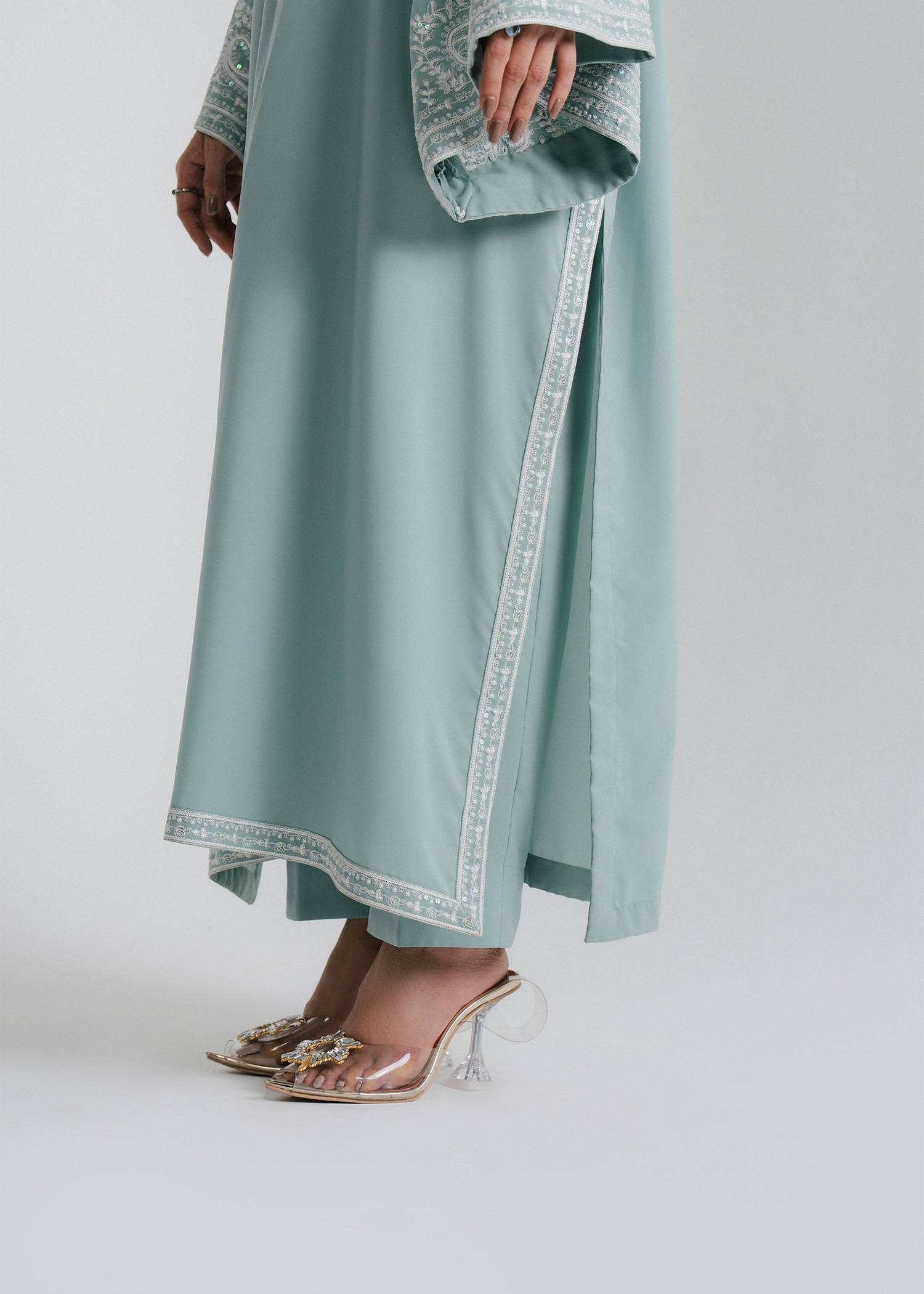 Mint Blue Kaftan