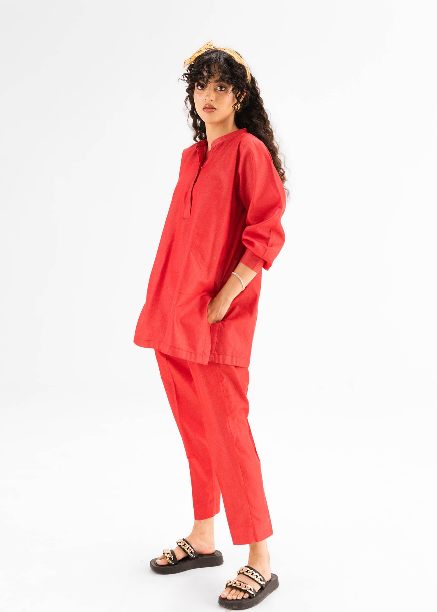 Red Co-Ord Set