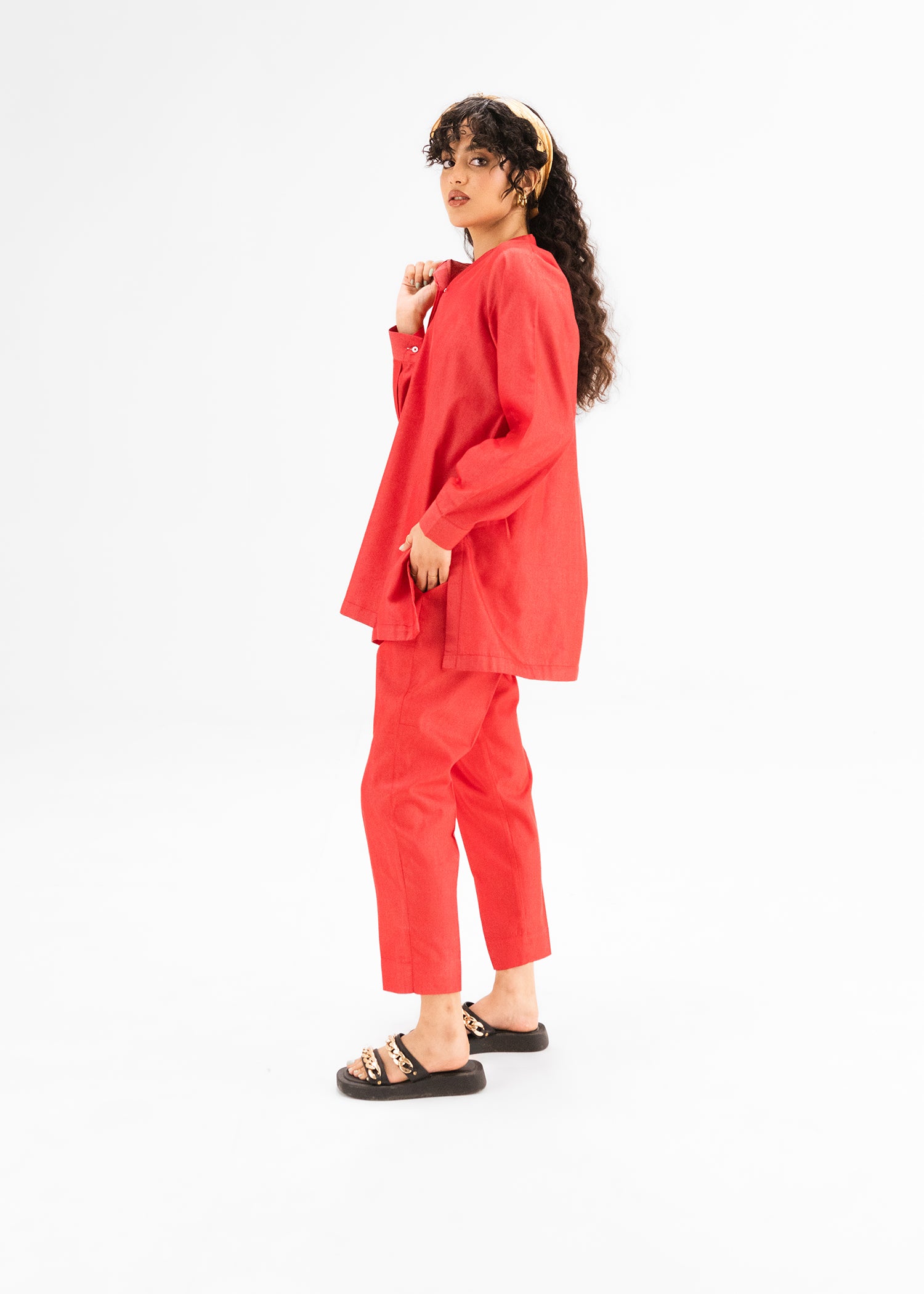 Red Co-Ord Set