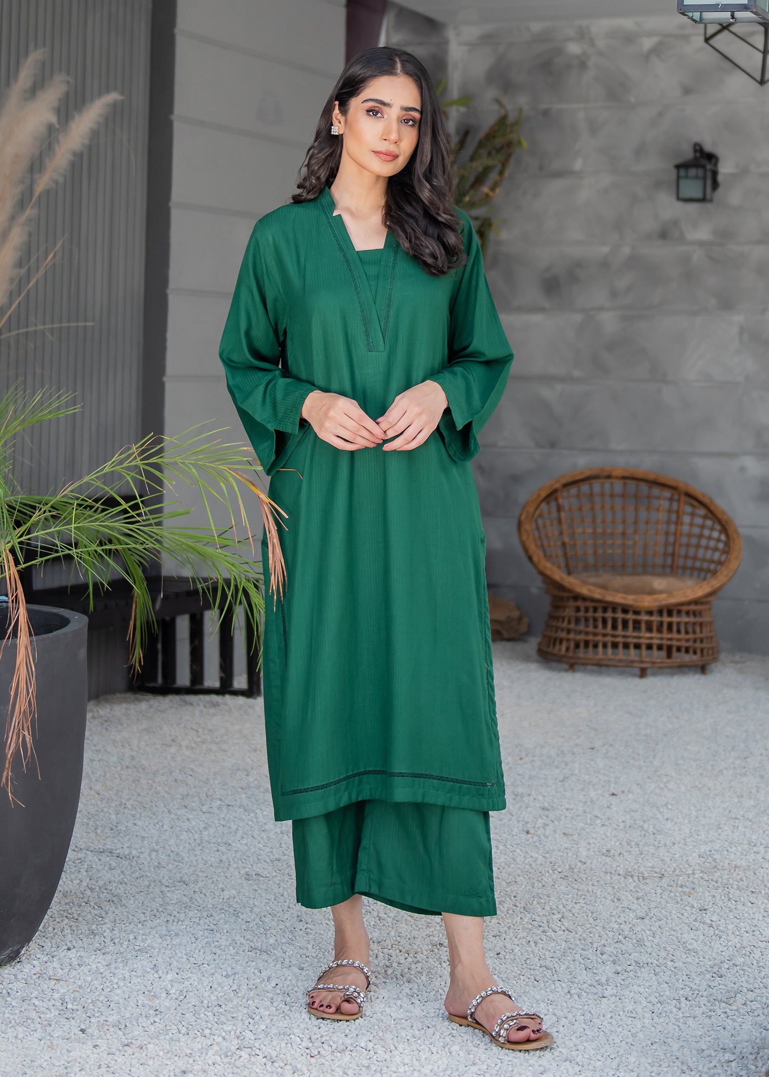 GREEN SUIT