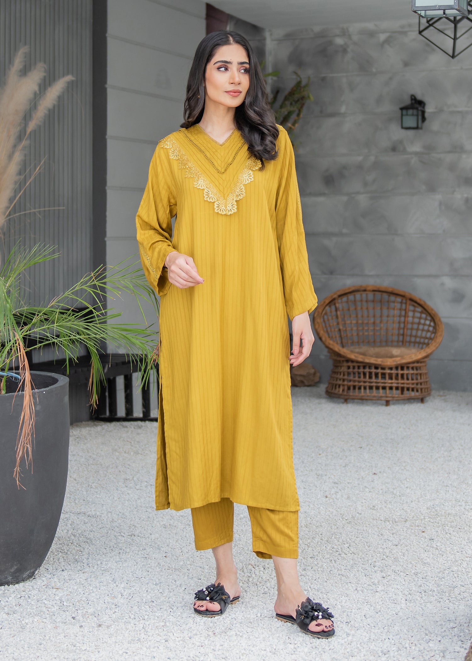 Mehandi Green Suit